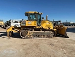 Used Komatsu Dozer in yard